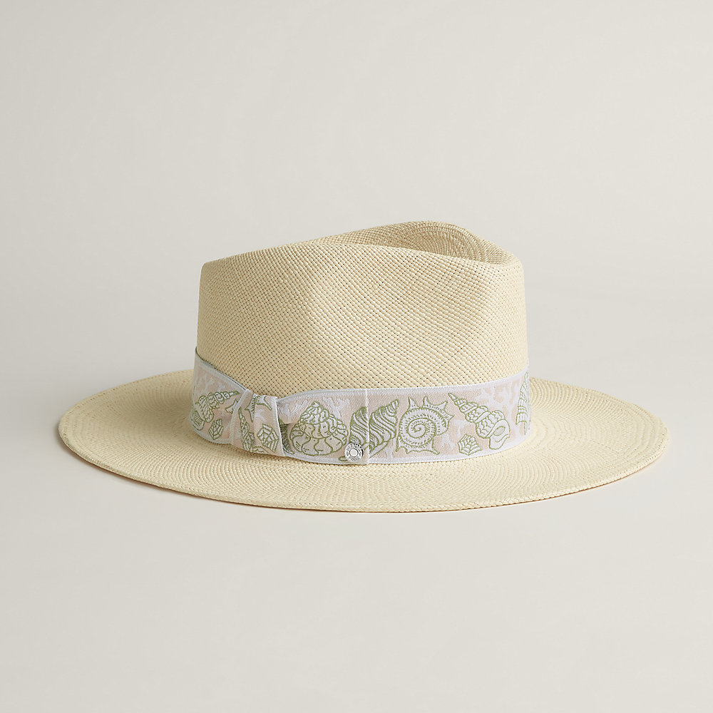Izia Seashell hat - Beige | Hermès Canada